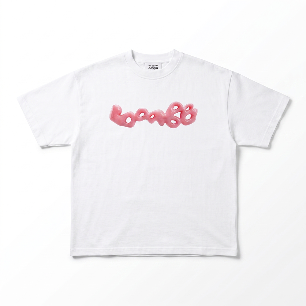 'manase' signature t-shirt | white